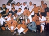 Campeões brasileiros no vestiário após a final. (2002)